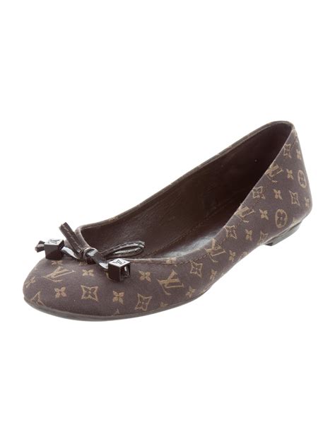 louis vuitton black flat shoes